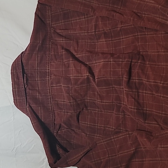 Columbia Sportswear Shirt Long Sleeve Button Down Geometric Cotton Relaxed XL - Picture 11 of 13